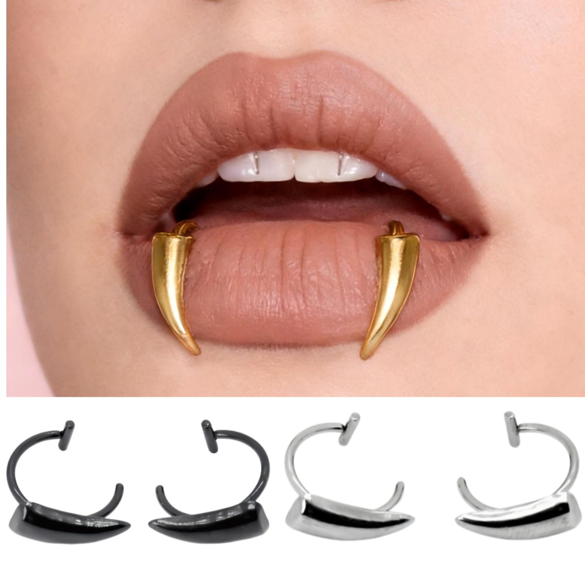 Body Jewelry And Piercing - Non Piercing Decoration Stainless Steel Gothic