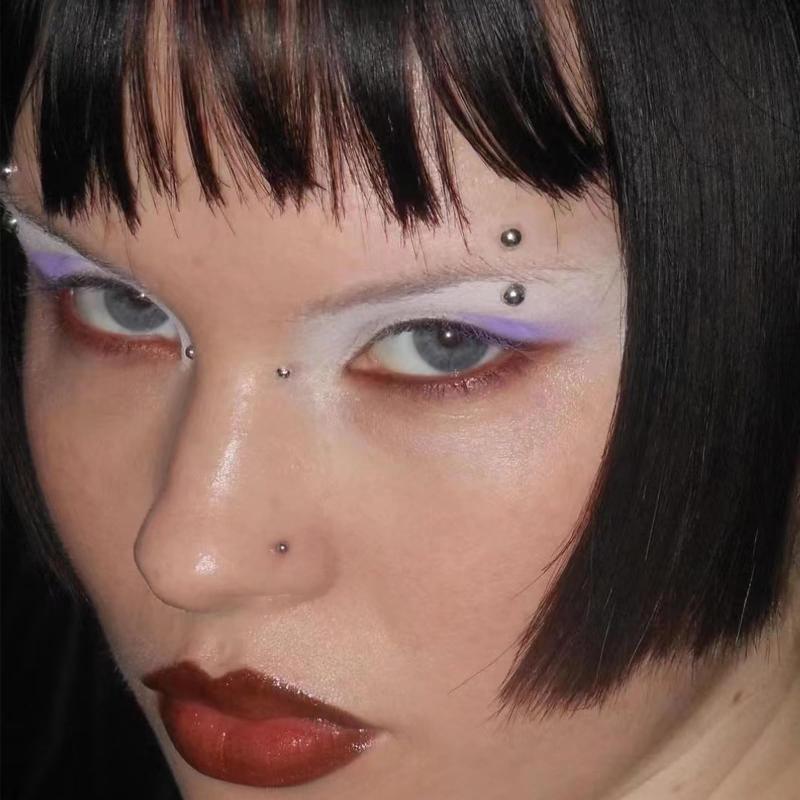 Body Jewelry And Piercing - 321pcs Non Piercing Lip Studs Sticker