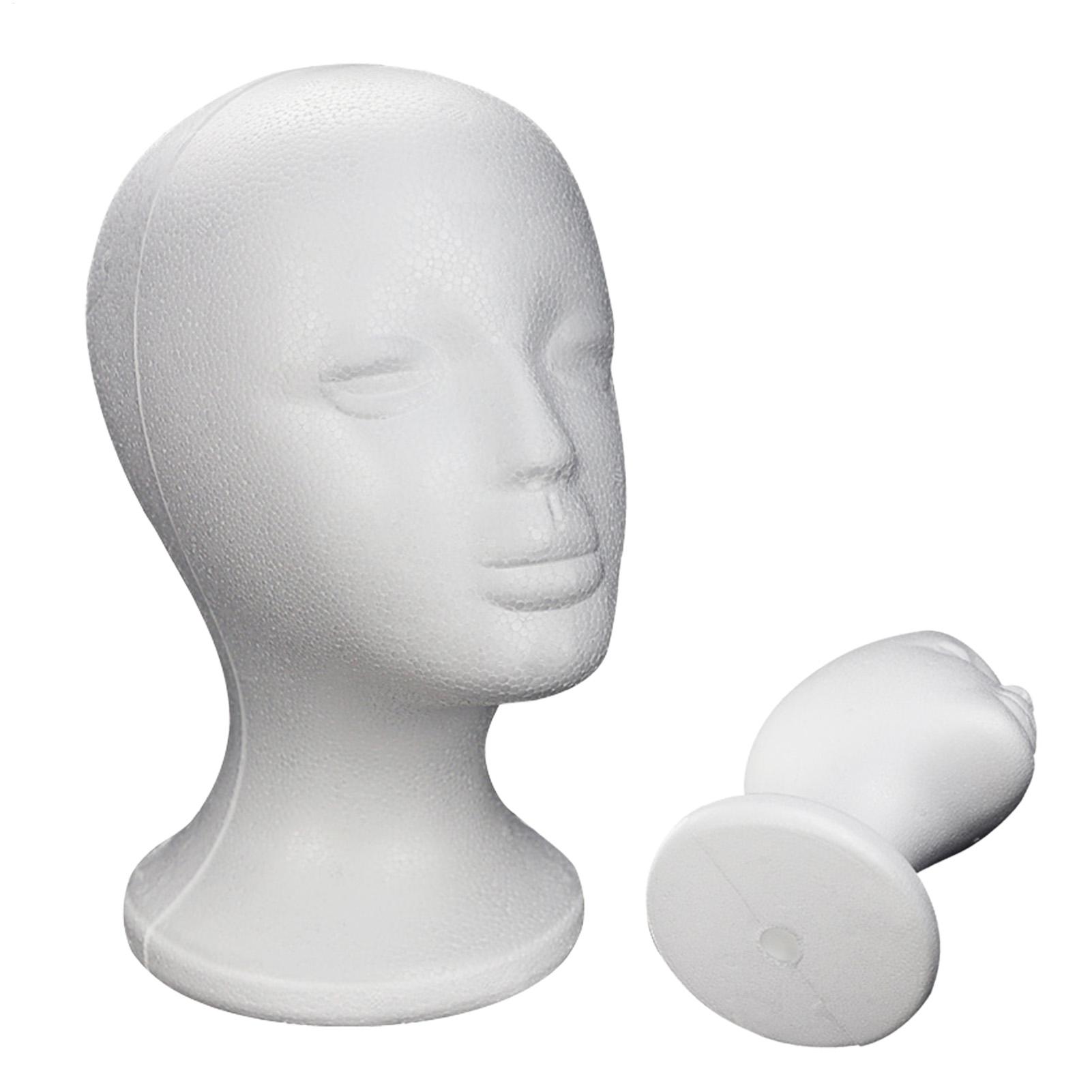 Body Jewelry Store - Foam Mannequin Head Female Model Display