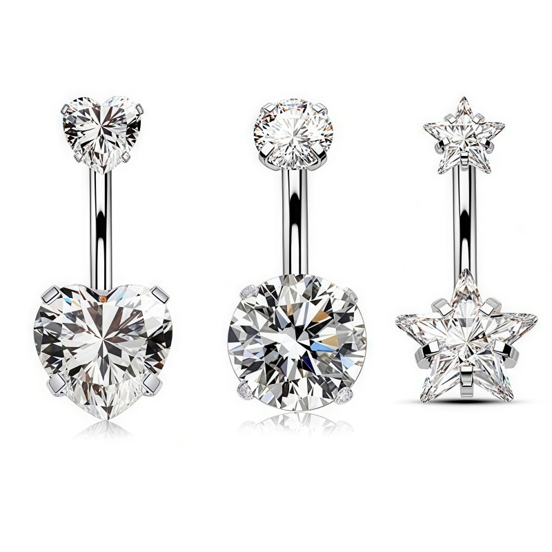 Body Jewelry And Piercing - 1PC Sexy Belly Navel Piercing Stainless