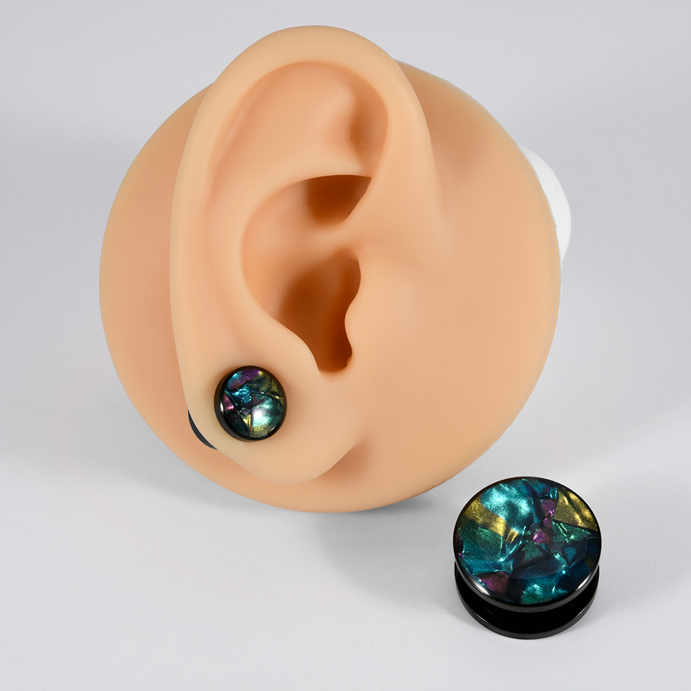 1PC Stainless Steel Mix Colors - огляд і ціна Body Jewelry Ear Gauges
