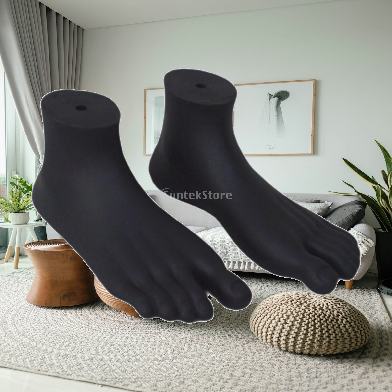 2Pcs Mannequin Foot Manikin Fe - огляд і ціна Body Jewelry Mall