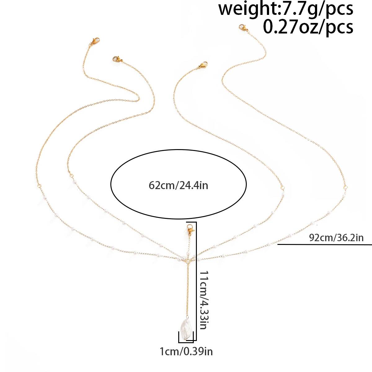 PuRui Waterproof Stainless Ste - огляд і ціна Body Jewelry Chains