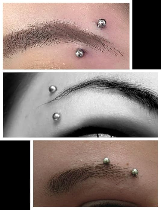 32pc/set Surgical Steel Curved - огляд і ціна Body Jewelry Vertical Labret