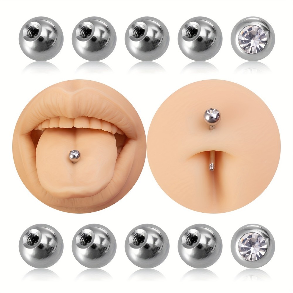 10pcs Piercing Balls 3mm 5mm S - огляд і ціна Body Jewelry Store
