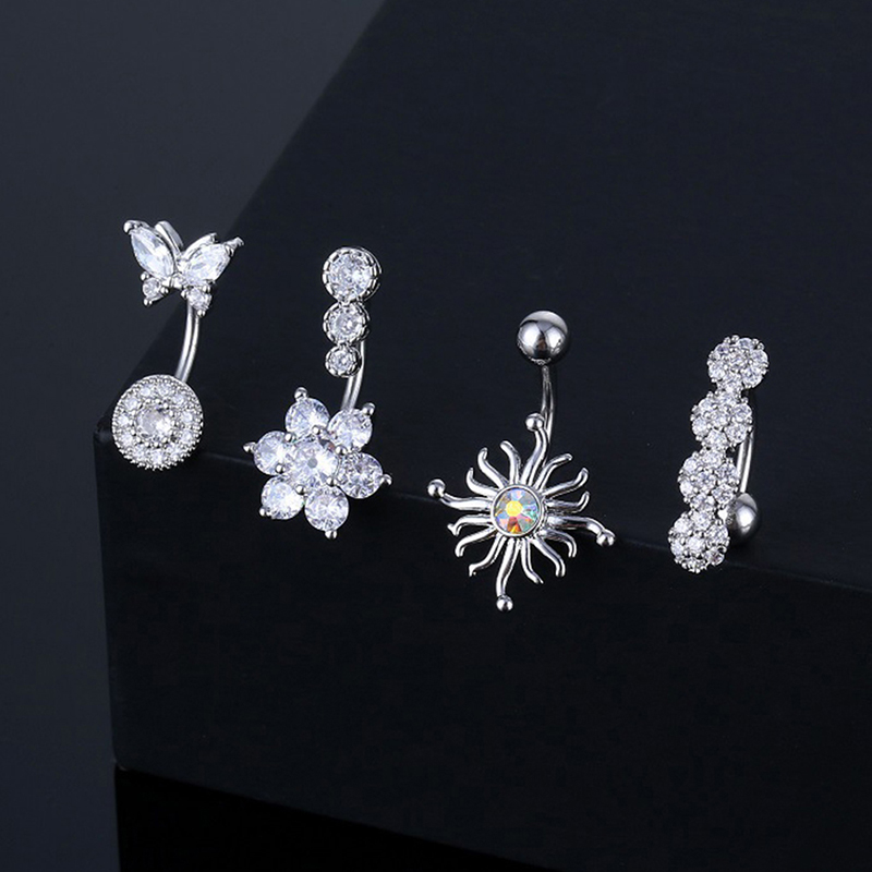 Crystal Belly Button Ring Anim - огляд і ціна Body Jewelry And Piercing