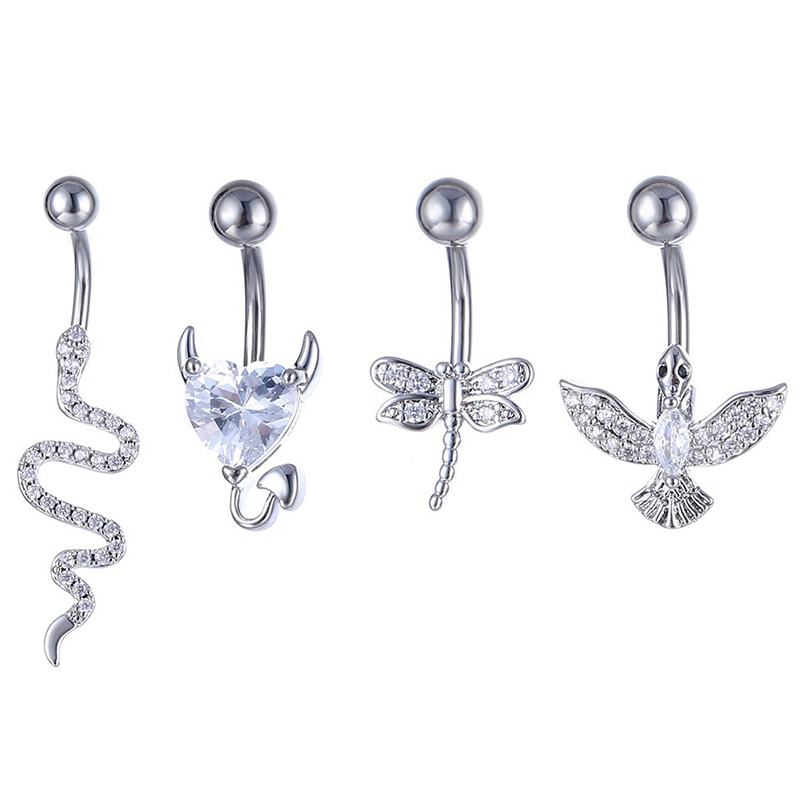 Crystal Belly Button Ring Anim - огляд і ціна Body Jewelry And Piercing