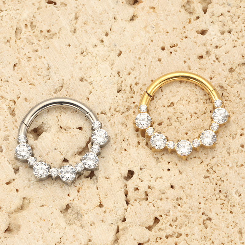 ASTM F136 TItanium Daith Click - огляд і ціна Belly Bar Titanium