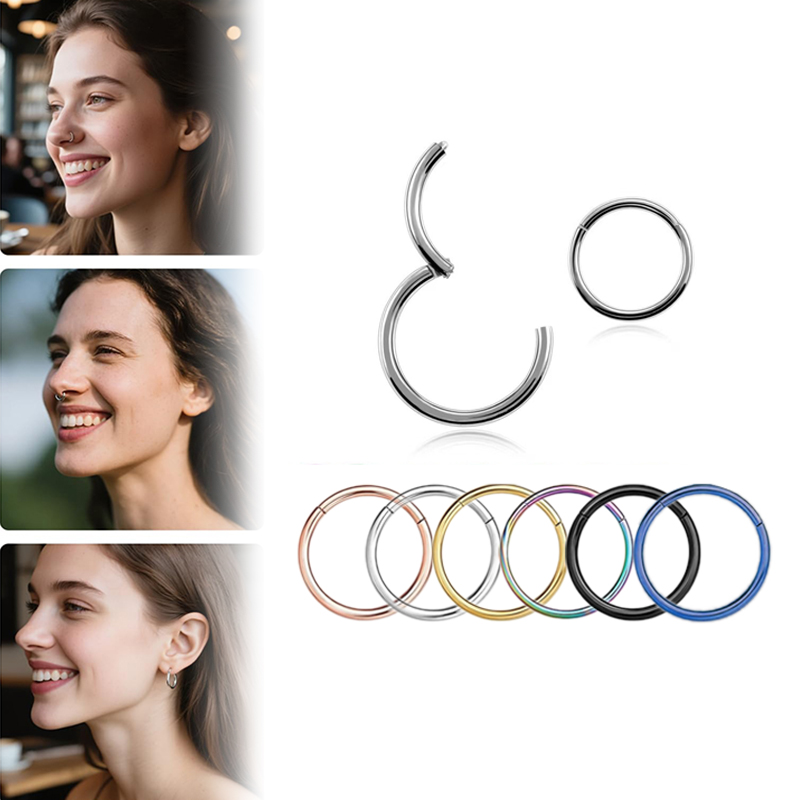 16G 316L Surgical Steel Hinged - огляд і ціна Body Jewelry And Piercing