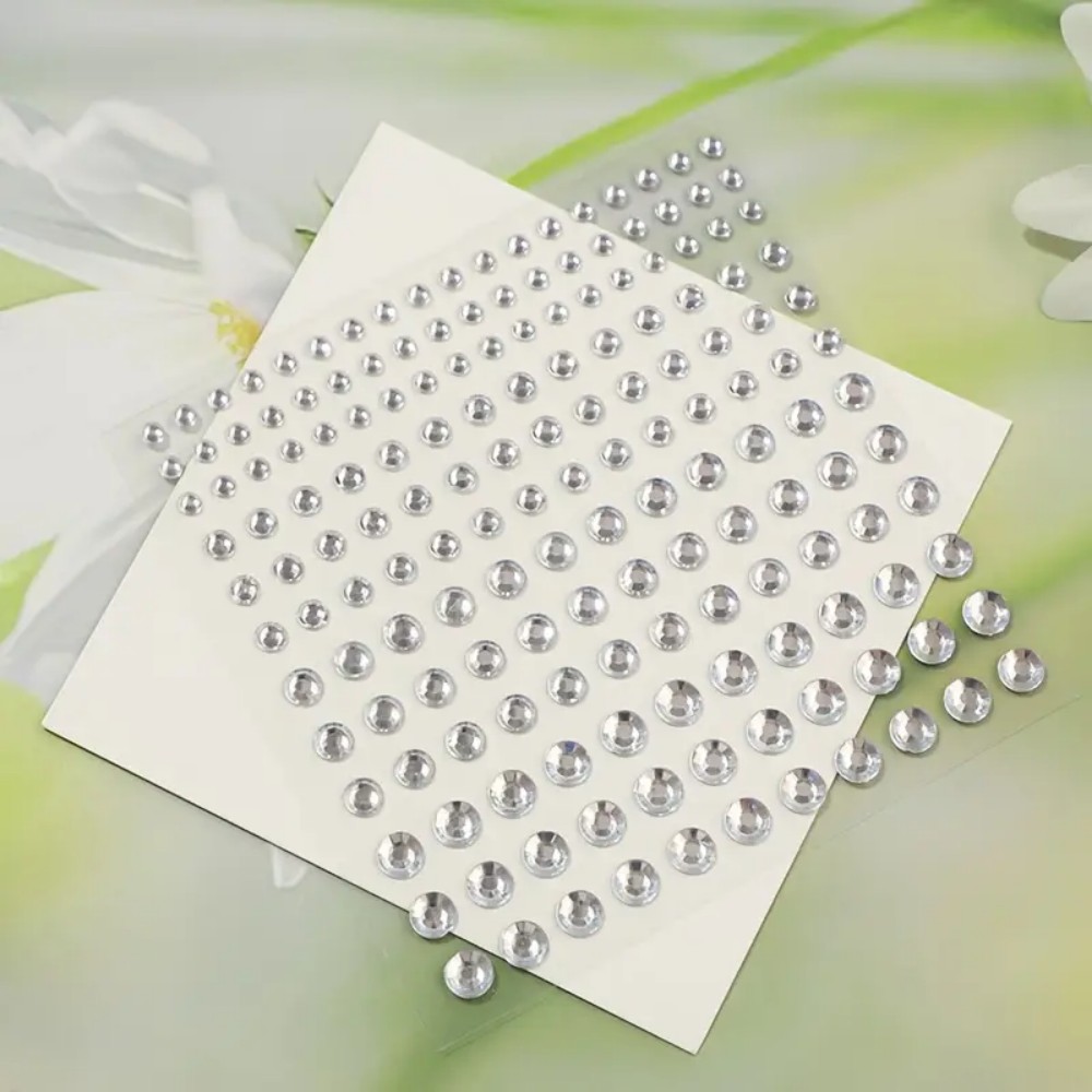 165pcs Self-Adhesive Rhineston - огляд і ціна Body Jewelry And Piercing