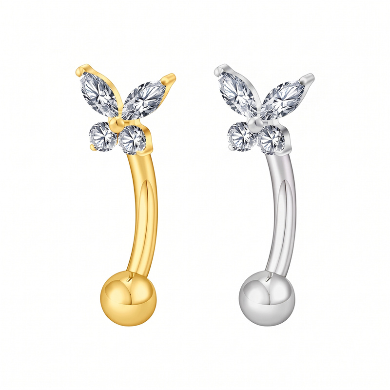 ASTM F136 Titanium Tiny Butter - огляд і ціна Body Jewelry Vertical Labret