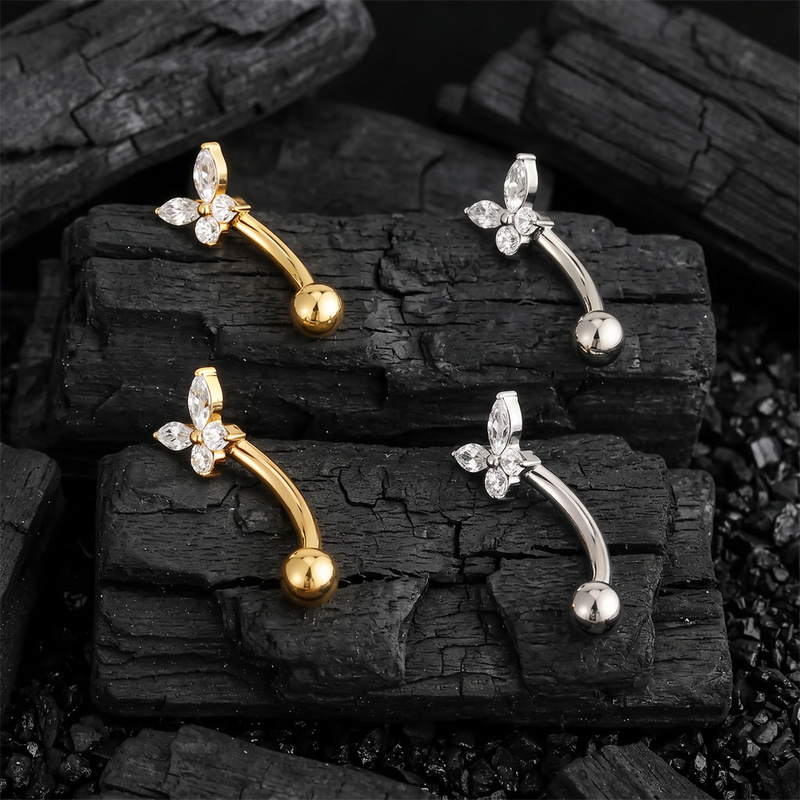 ASTM F136 Titanium Tiny Butter - огляд і ціна Body Jewelry Vertical Labret