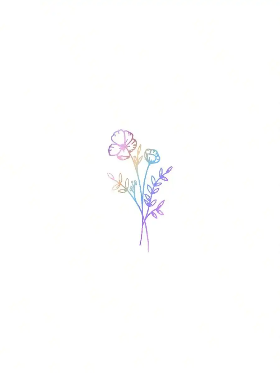 1pc Wild Flower Car Sticker, S - огляд і ціна Body Jewelry And Piercing
