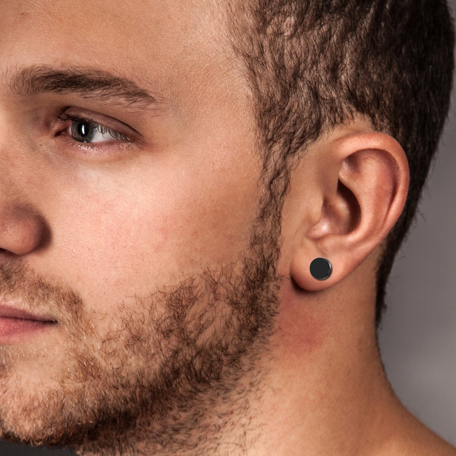 2Pcs/6Pcs Black Stainless Stee - огляд і ціна Body Jewelry Ear Gauges