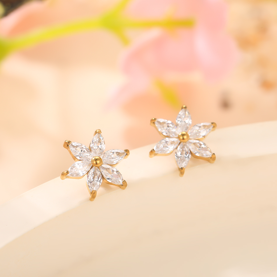 1/5PCS Titanium Crystal Flower - огляд і ціна Belly Bar Titanium
