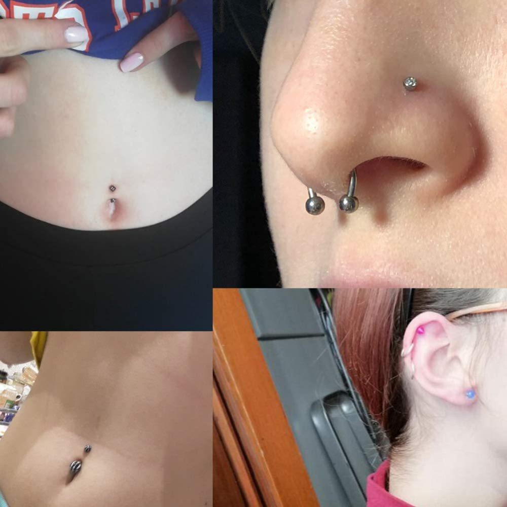 150/140/85/70/42Pcs Body Pierc - огляд і ціна Body Jewelry And Piercing