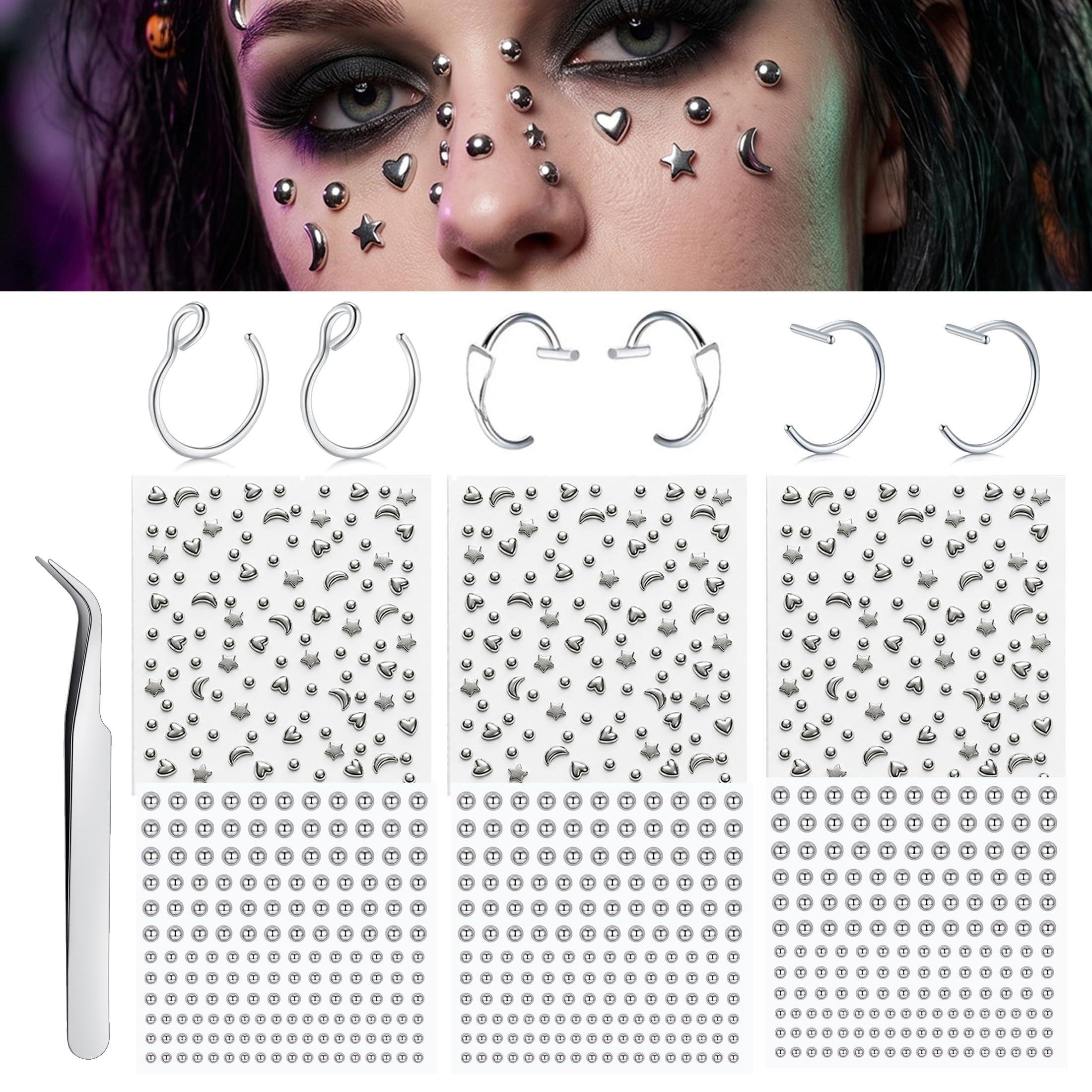 Fake Piercings Balls Stick on  - огляд і ціна Body Jewelry And Piercing