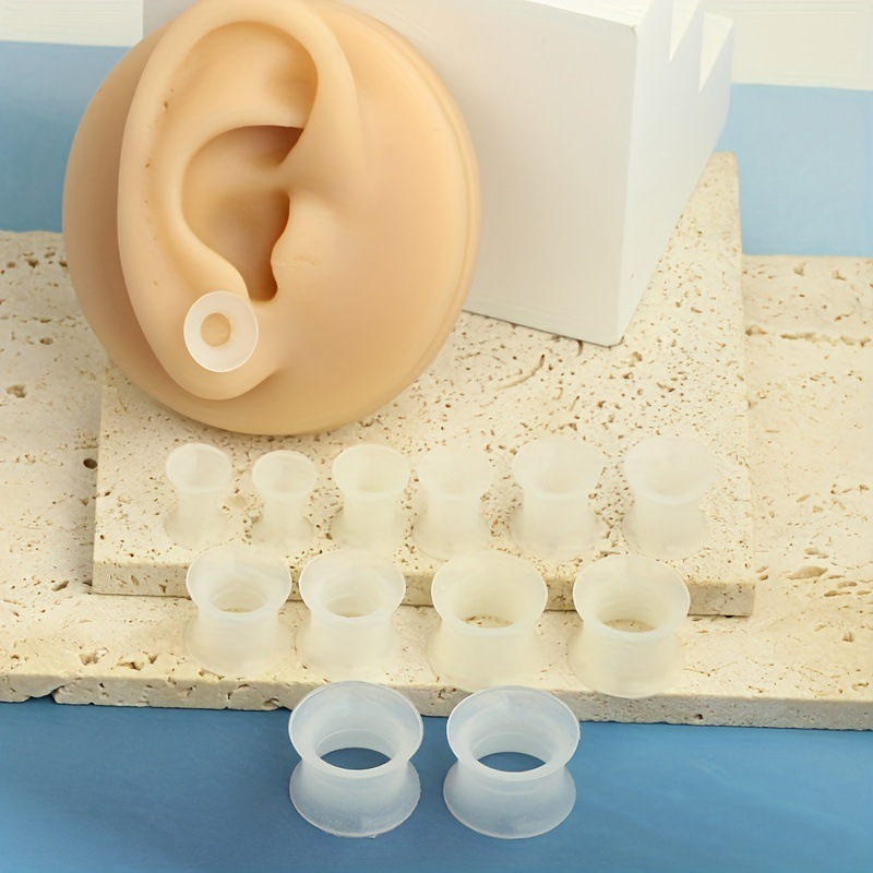 2pcs Size 3-30mm Glow-in-the-D - огляд і ціна Body Jewelry Gauge Sizes