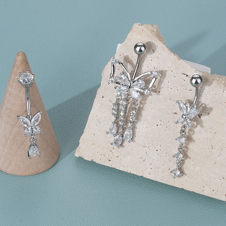  1pc Belly Button Piercing fo - огляд і ціна Belly Bar Titanium