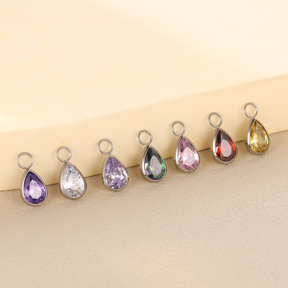1pc Titanium Waterdrop Teardro - огляд і ціна Belly Bar Titanium