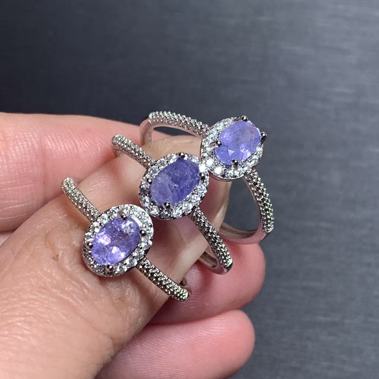 Natural Tanzanite Ring Adjusta - огляд і ціна Body Jewelry High Quality