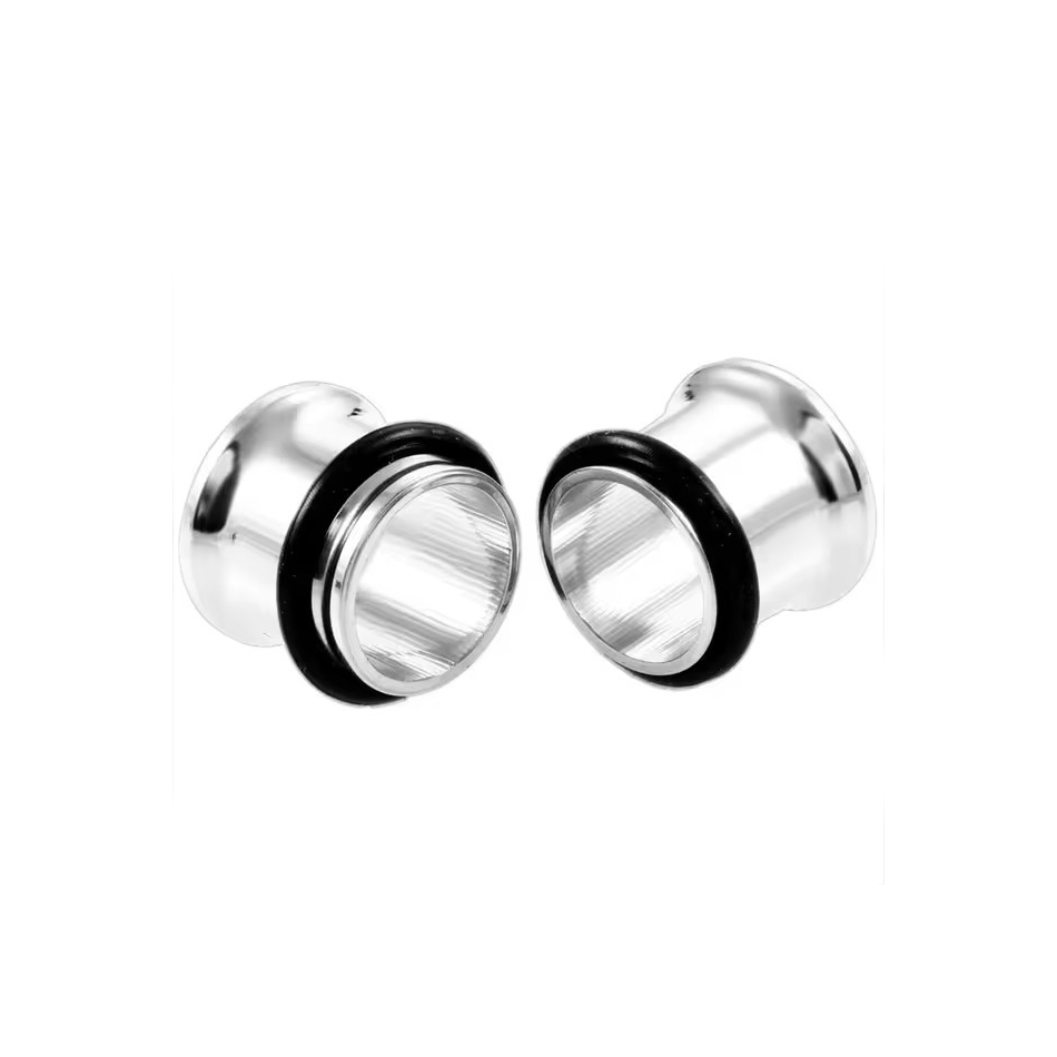 1Pair Stainless Steel Ear Plug - огляд і ціна Body Jewelry Ear Gauges