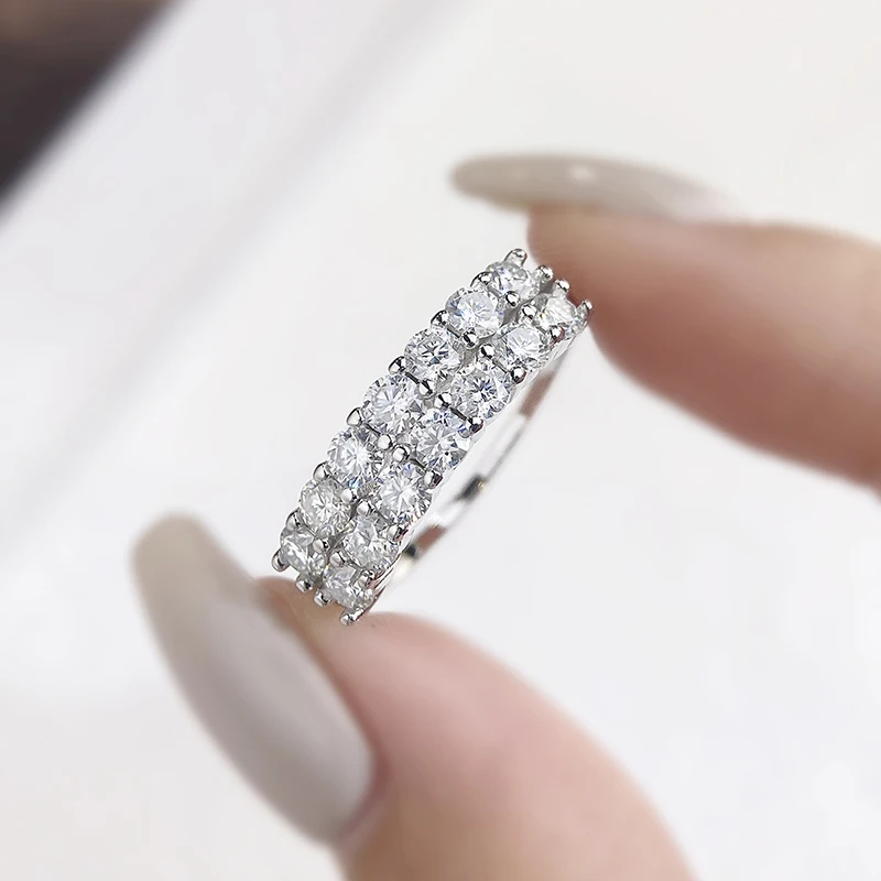 DWJ 1.4ct Real Moissanite Diam - огляд і ціна Body Jewelry High Quality