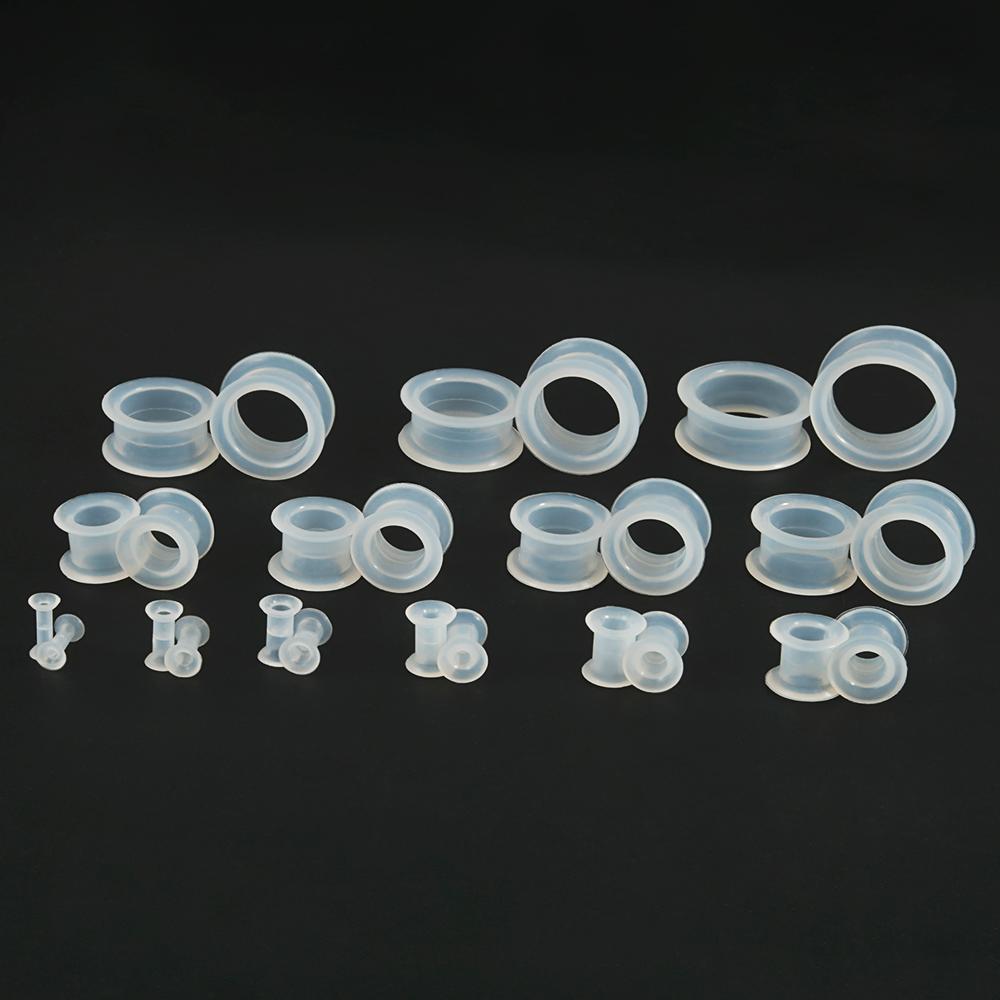 PAIR-Clear Ear Gauges Large Si - огляд і ціна Body Jewelry Gauge Sizes