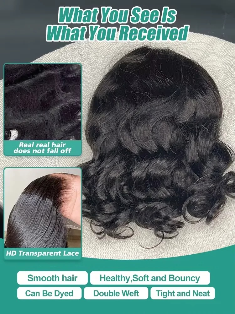 Body Wave Bob Wig Human Hair 1 - огляд і ціна Body Jewelry Underwear