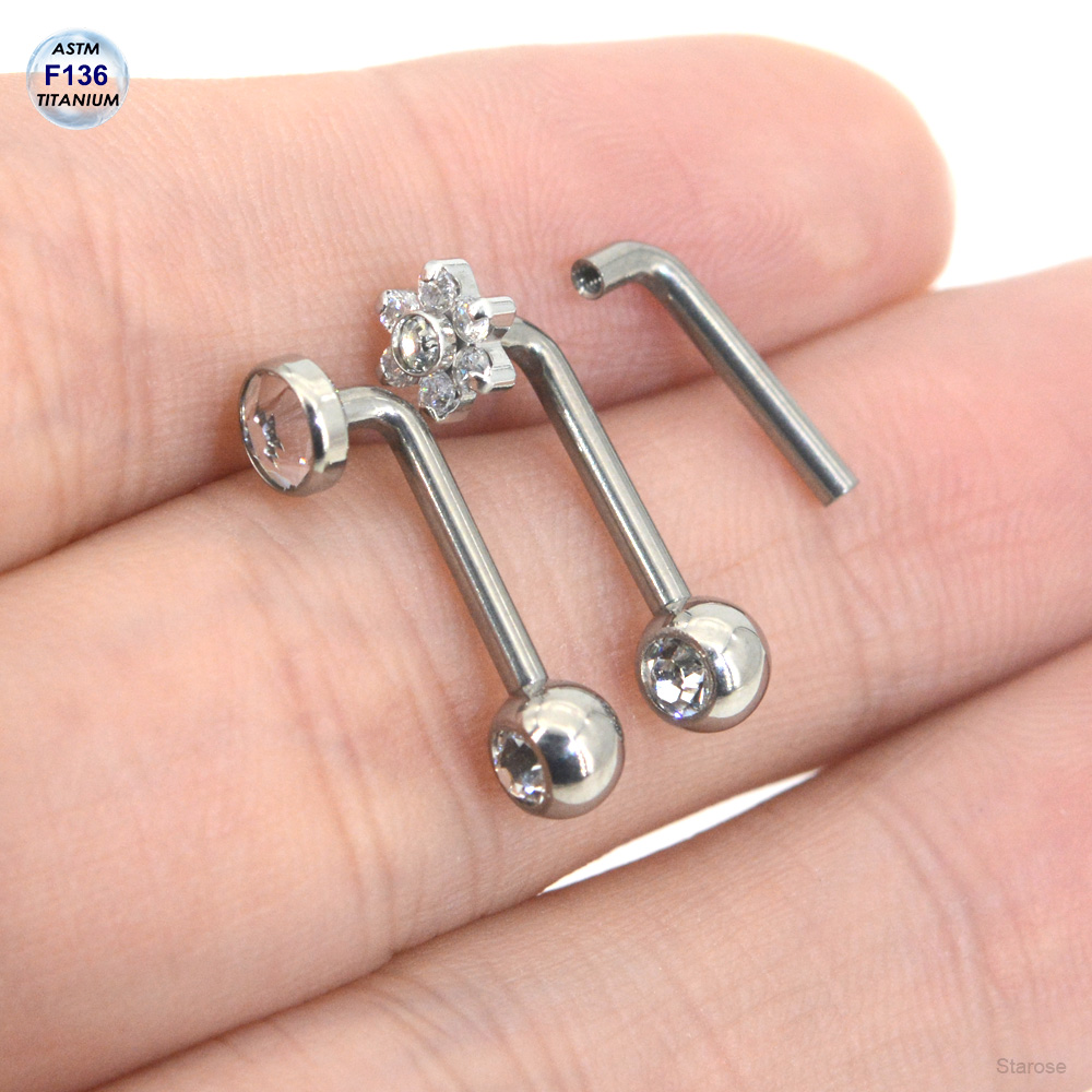 1Pc More Enjoyable Women VCH P - огляд і ціна Body Jewelry Vertical Labret