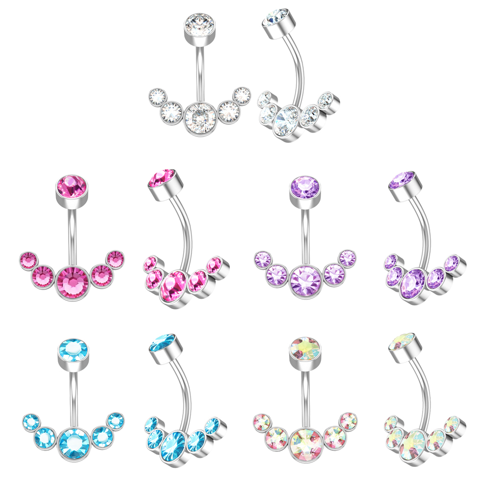 Mixed-Style Reversed Sector 5  - огляд і ціна Belly Bar Titanium