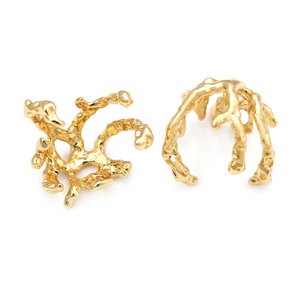 18K Gold Color Brass Flower Sh - огляд і ціна Body Jewelry High Quality