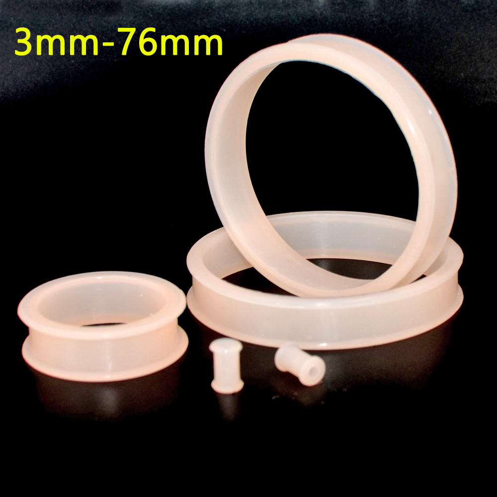 Pair Large Size Skin Color Fle - огляд і ціна Body Jewelry Gauge Sizes
