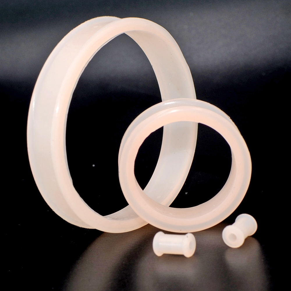 Pair Large Size Skin Color Fle - огляд і ціна Body Jewelry Gauge Sizes