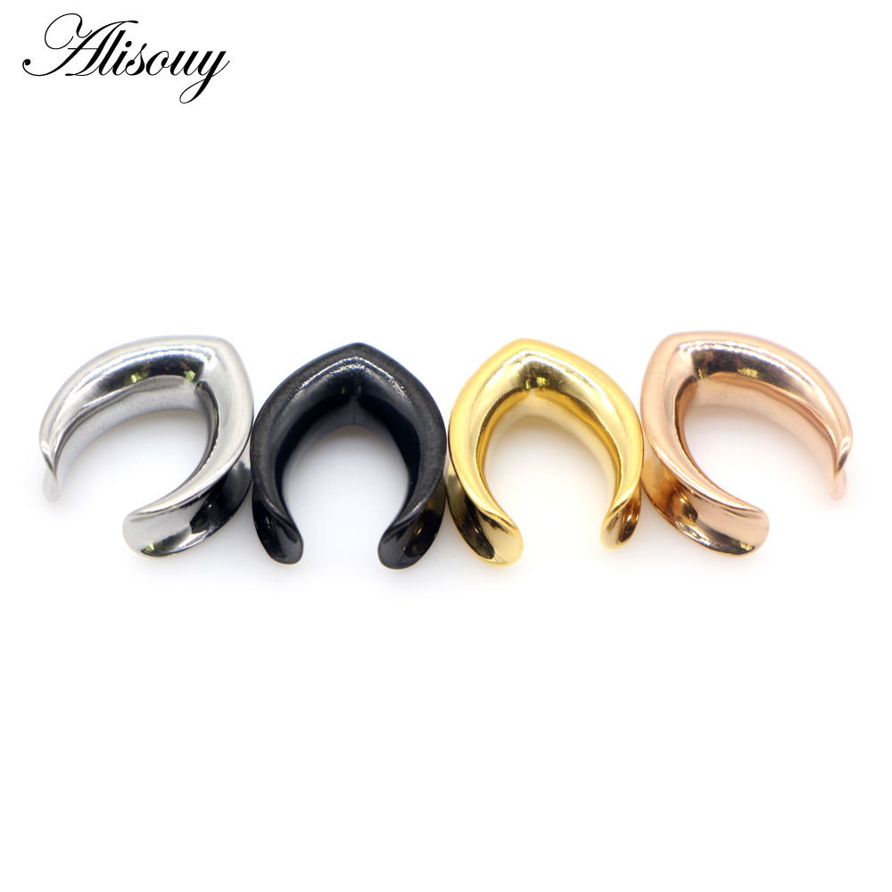 Alisouy 2pcs 6mm-30mm Water Dr - огляд і ціна Body Jewelry Ear Gauges