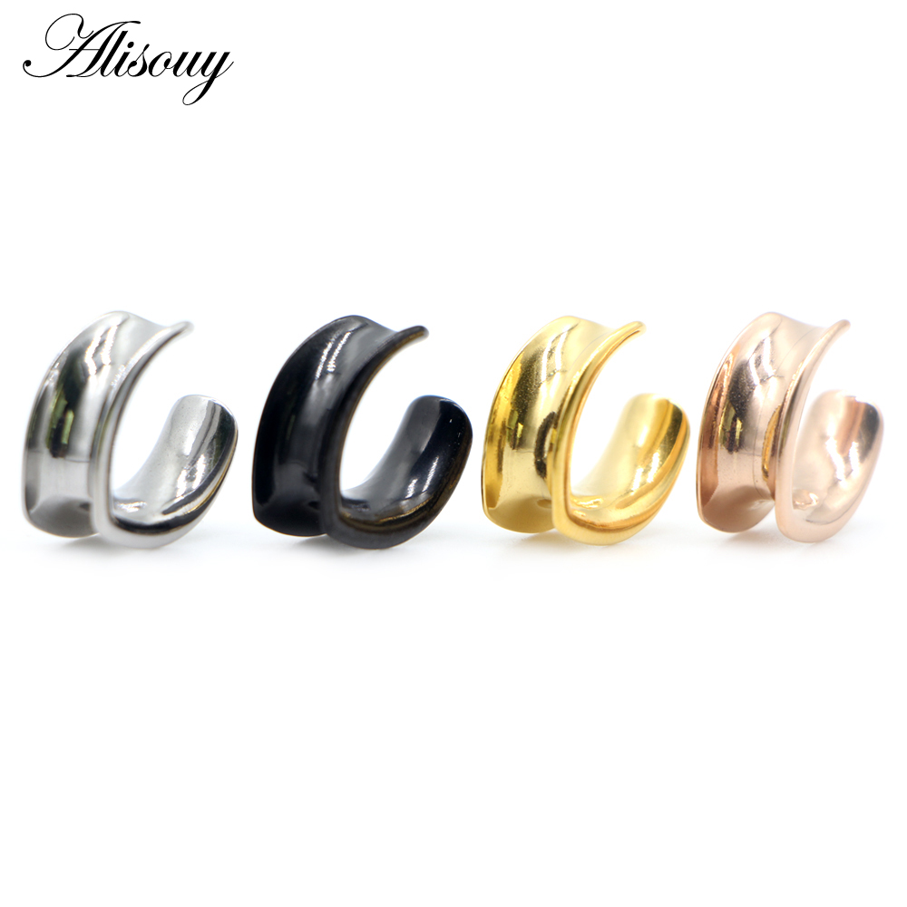Alisouy 2pcs 6mm-30mm Water Dr - огляд і ціна Body Jewelry Ear Gauges