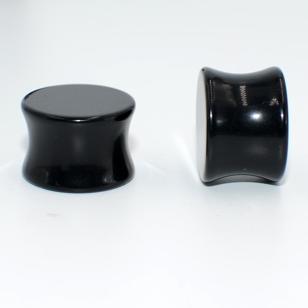 2Pair Acrylic Ear plugs White& - огляд і ціна Body Jewelry Gauge Sizes