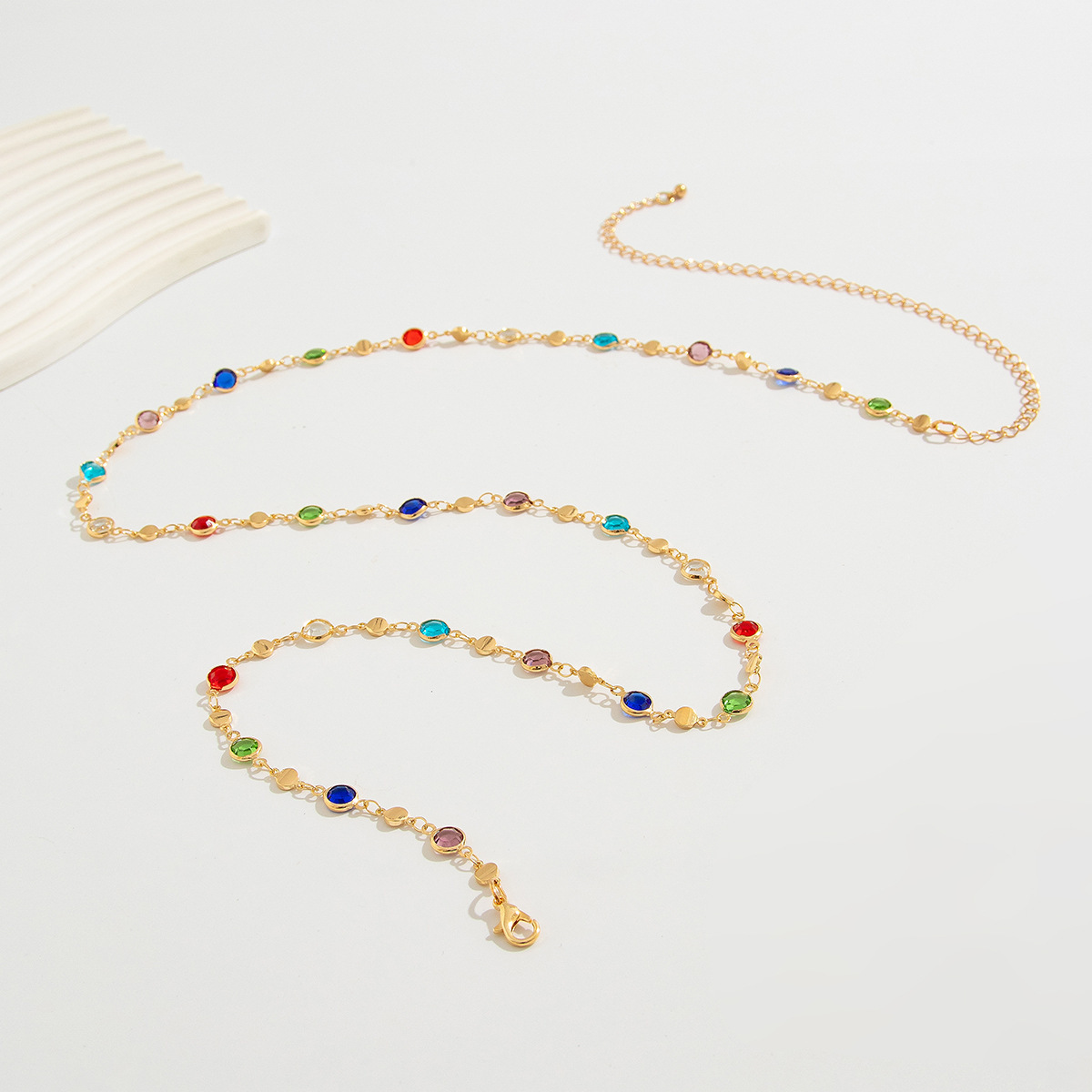 Simple Colorful Geometric Crys - огляд і ціна Body Jewelry Ends