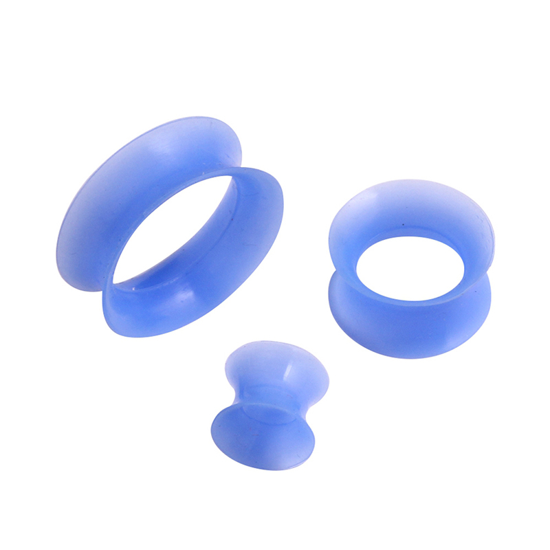 1Pair Silicone Plugs and Tunne - огляд і ціна Body Jewelry Gauge Sizes