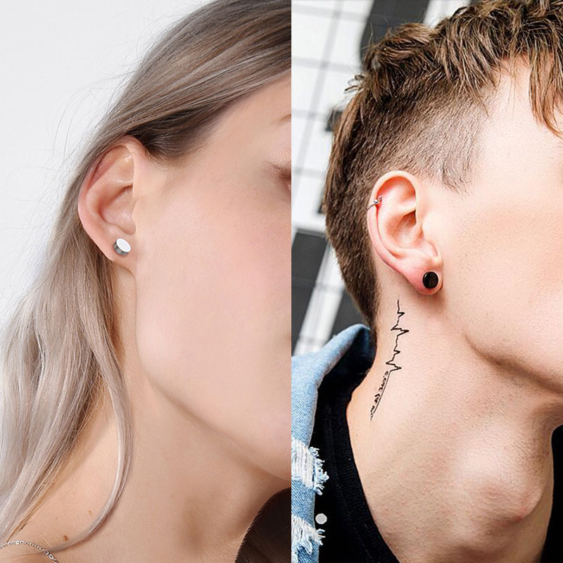 1 Pair/6 Pairs Stainless Steel - огляд і ціна Body Jewelry Ear Gauges