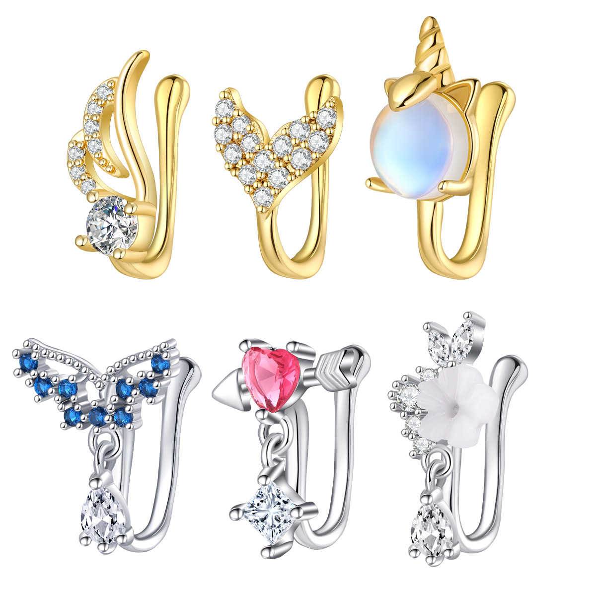 Fake Nose Piercing Jewelry Hig - огляд і ціна Body Jewelry High Quality