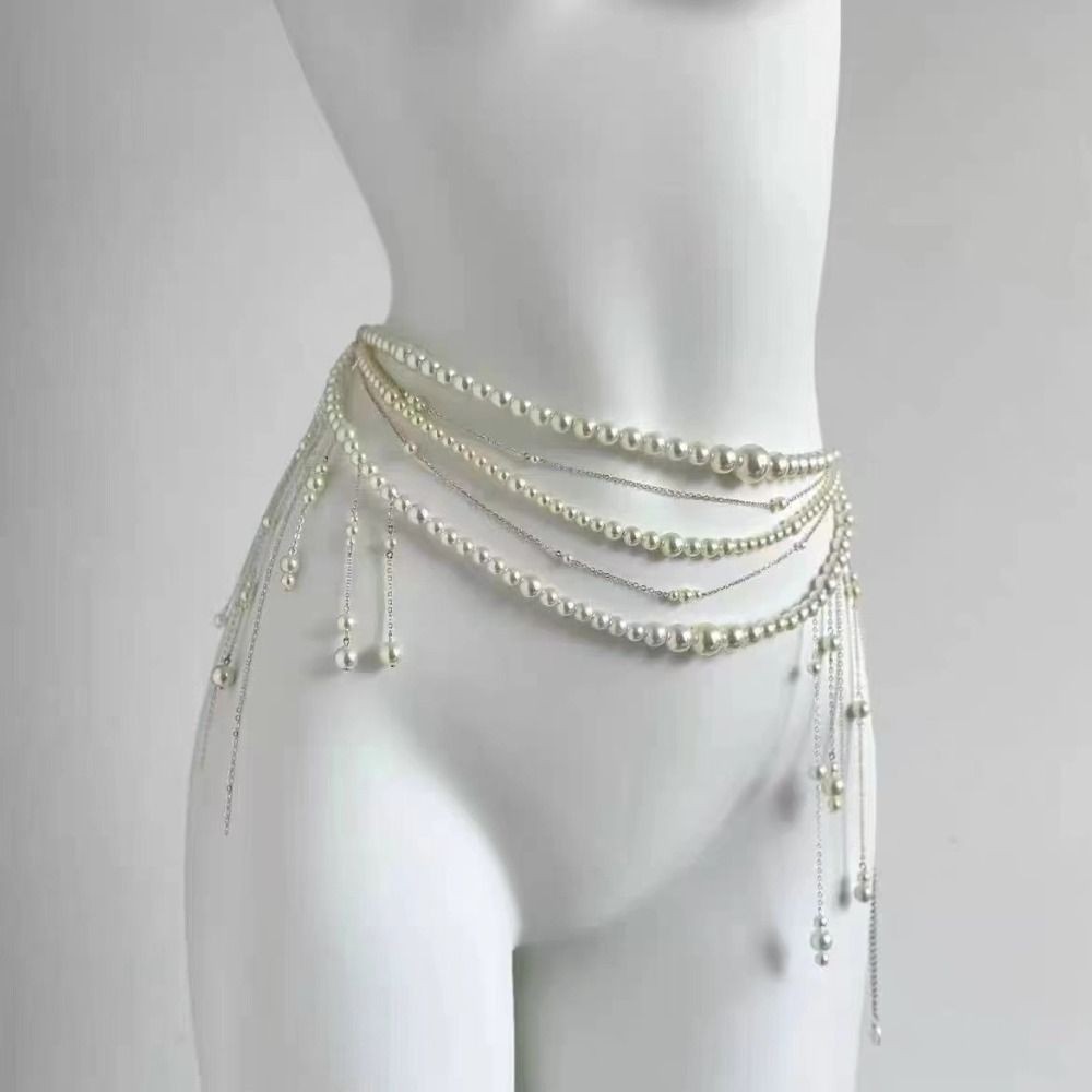 Fashion Elegant Pearl Waist Ch - огляд і ціна Body Jewelry Ends