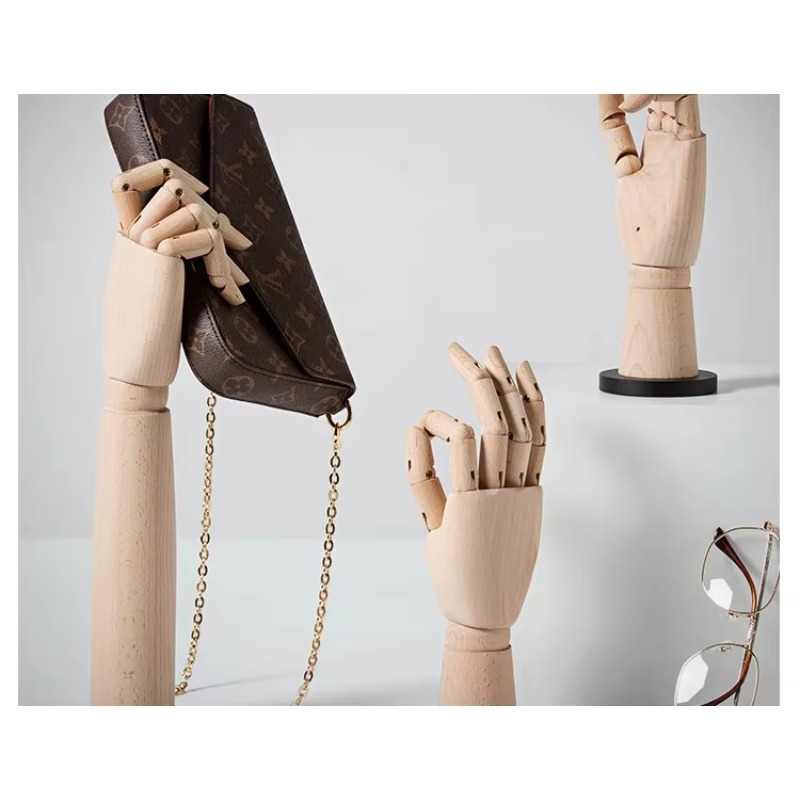 Solid Wood Hand Mannequin Rack - огляд і ціна Body Jewelry Store