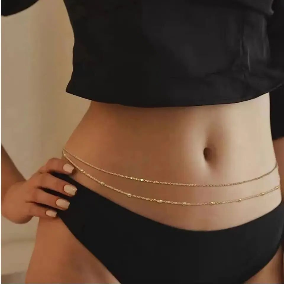 HipHop Double Layers Belly Cha - огляд і ціна Body Jewelry Chains