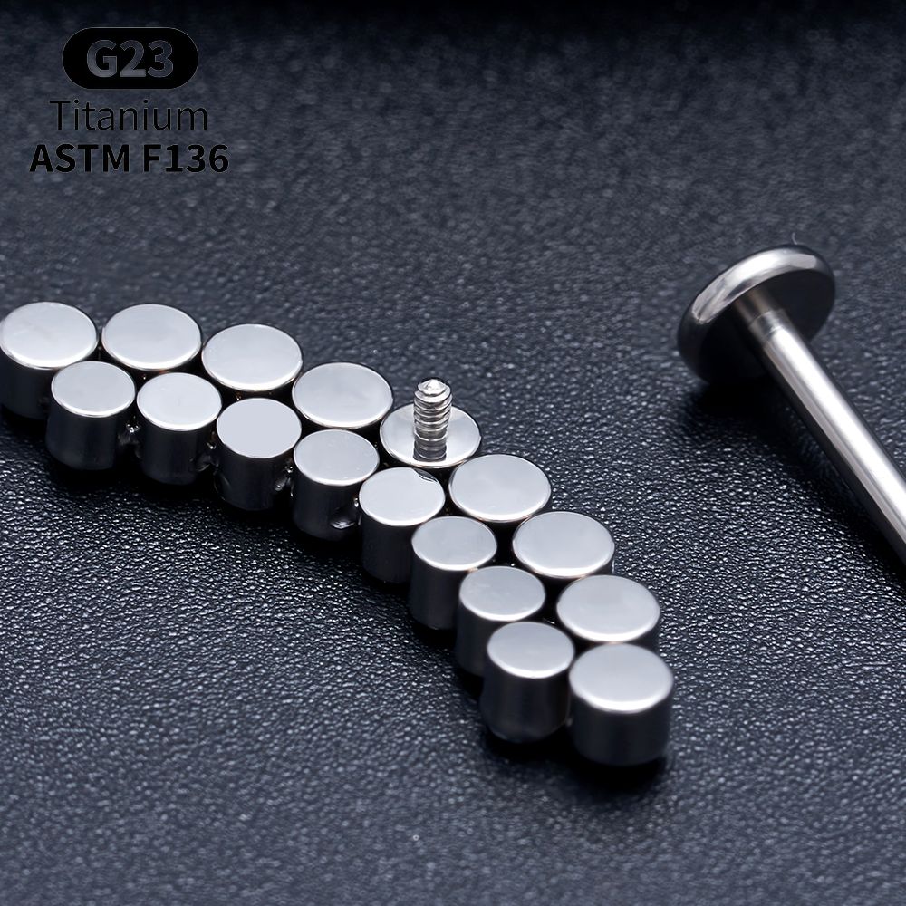 Titanium Arc Opal Labret Packs - огляд і ціна Body Jewelry Vertical Labret