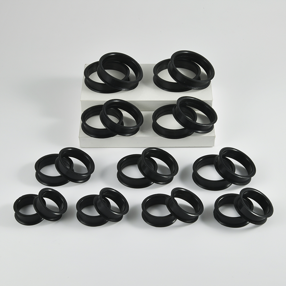 Pair Supersize Flexible Black  - огляд і ціна Body Jewelry Ear Gauges