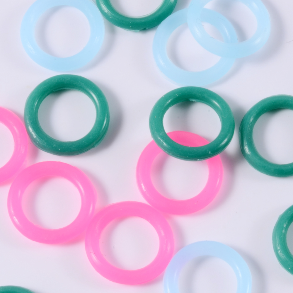 20pcs 1mm-22mm Rubber Ear Tape - огляд і ціна Body Jewelry Ear Gauges