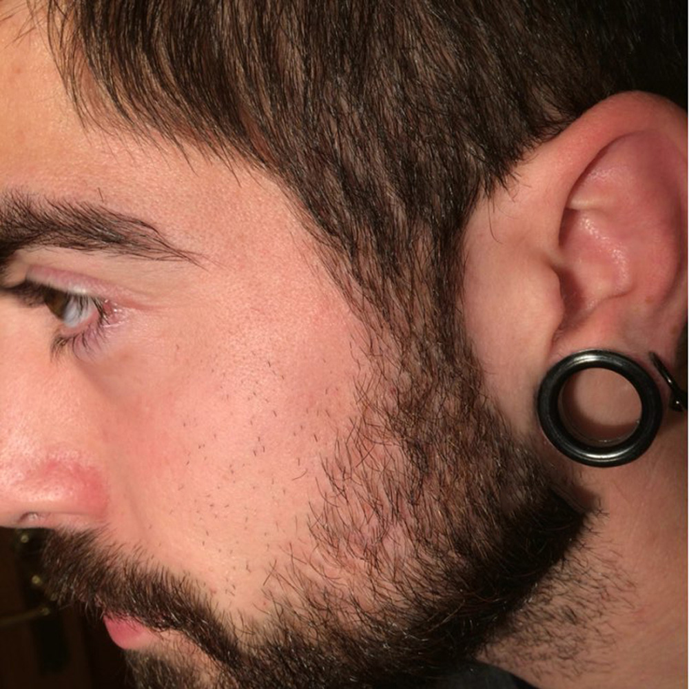 1Pair 3mm-76mm Big Size Hollow - огляд і ціна Body Jewelry Gauge Sizes