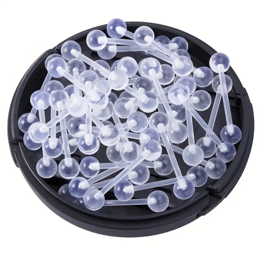 JKC Store 10pcs Acrylic Barbel - огляд і ціна Body Jewelry Store