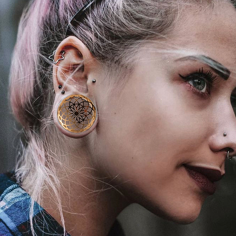 Vankula 2PCS 316 Stainless Ste - огляд і ціна Body Jewelry Ear Gauges